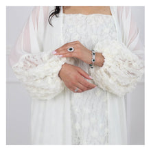 Charger l'image dans la galerie, Robe de soirée avec Kimono Ecrus