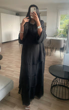Charger l'image dans la galerie, Abaya mousseline et perles
