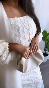 Ensemble robe + kimono de Ceremonie mariage ou fiancaille